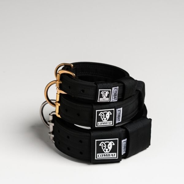 Black Heavy Duty Dog Collars