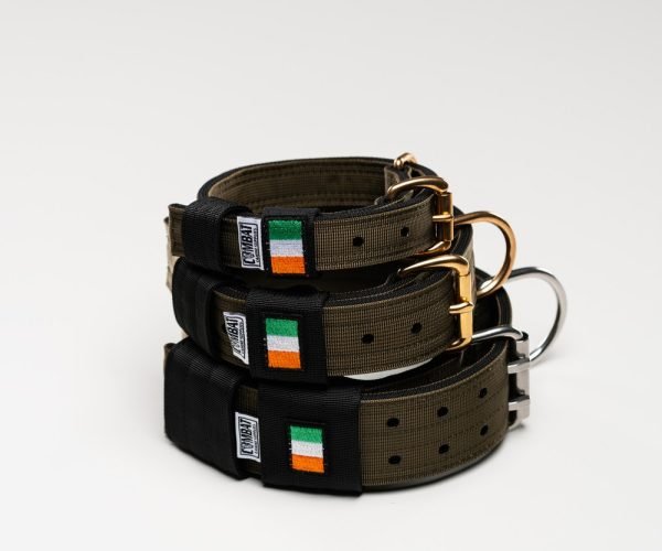 Heavy duty dog collars Combat Canine Supplies
